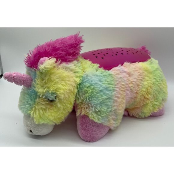 Pillow Pets Dream Lites Unicorn Night light  Soft Plush Batteries-included. Work - Picture 1 of 12